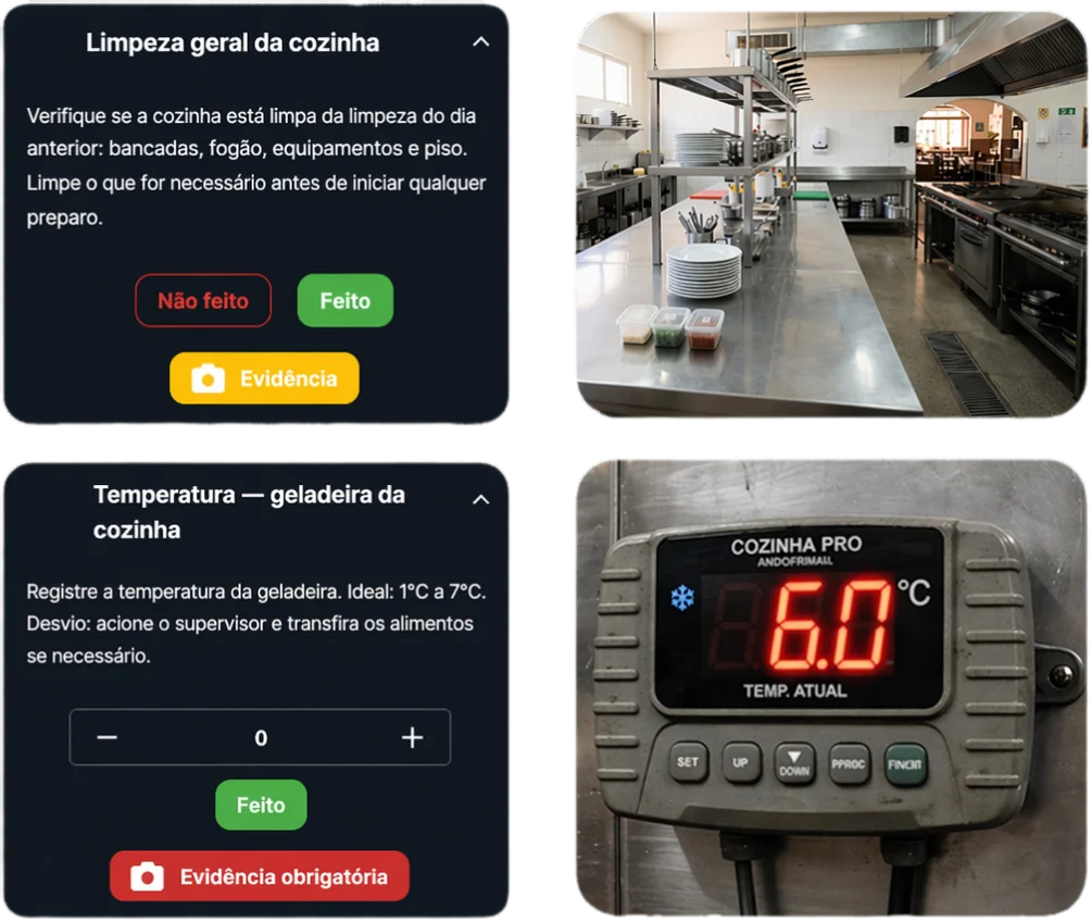 Checa aí — evidência digital em ação